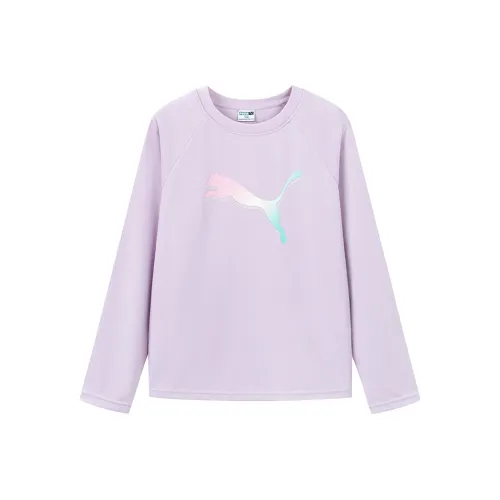 PUMA Performance T-Shirt Фиолетовый Детский