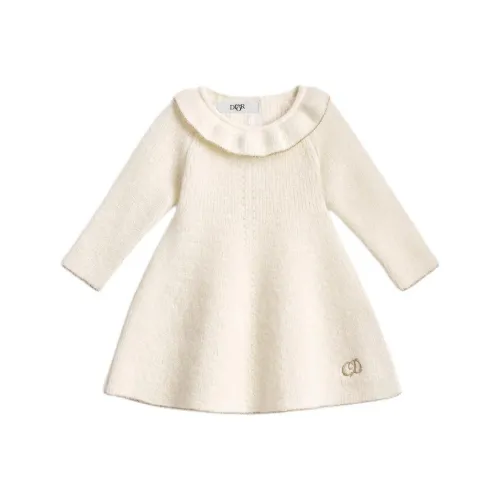 DIOR Платье Сливочный Infant и Toddler