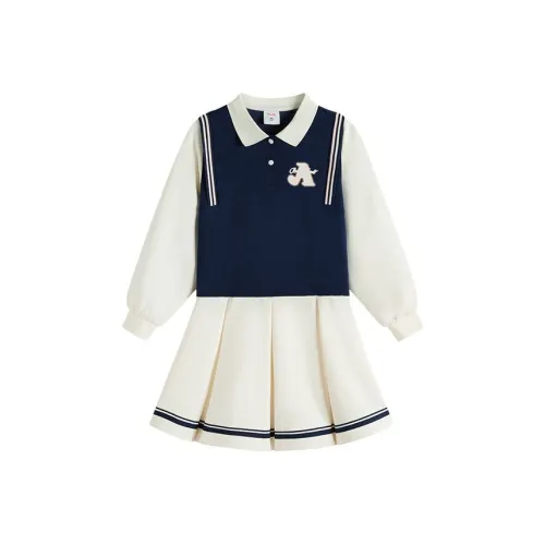 Antakids Платье SS25 Canopies Синий Подростки