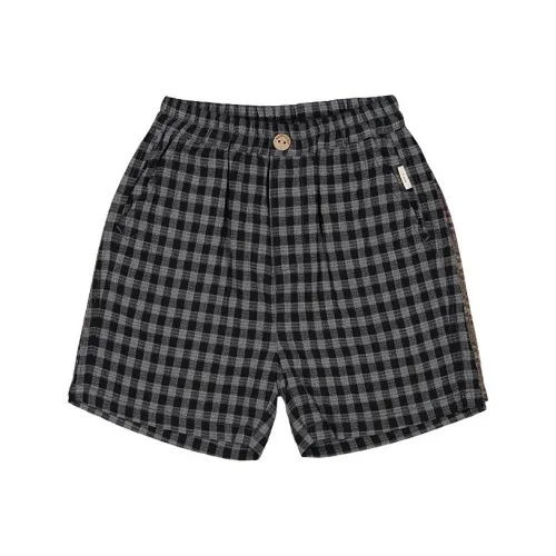 Happyology Шорты Children Aged 3-7 лет Элегантный серый и черный Check