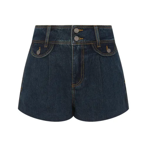 D'zzit Темно-синие Женские Джинсовые Шорты