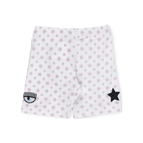 CHIARA FERRAGNI Белый Детский Короткий