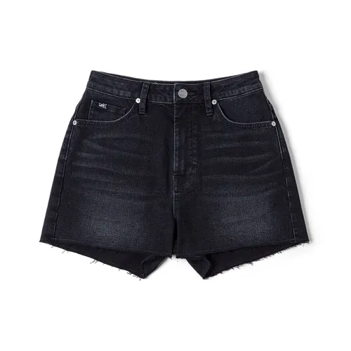 Женские джинсовые шорты Lee co-branded черные и серые