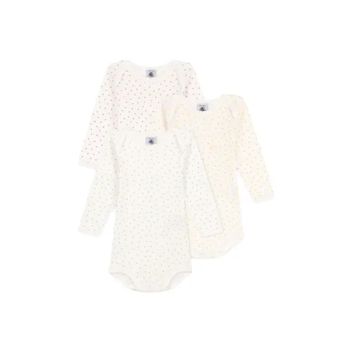 PETIT BATEAU Комбинезон Малыш 3 Пачка Белый