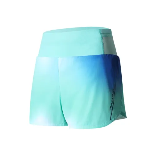 Macondo Спортивные шорты Женские Свежий Мятный с принтом