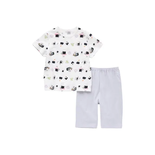 UNIQLO Домашняя одежда Набор Белый для детей 3-7 лет