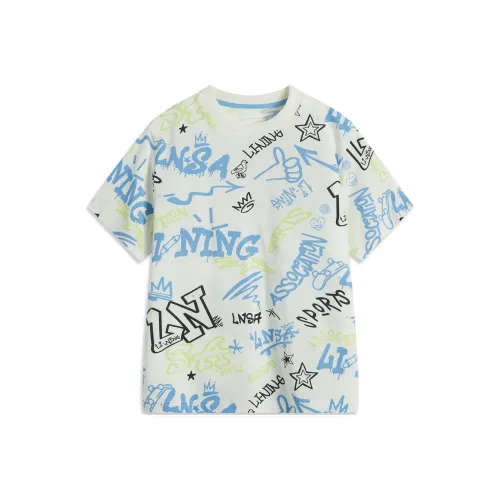 LINING YOUNG Sports Life Collection T-рубашка Цвет изображения Дети 3-7 лет