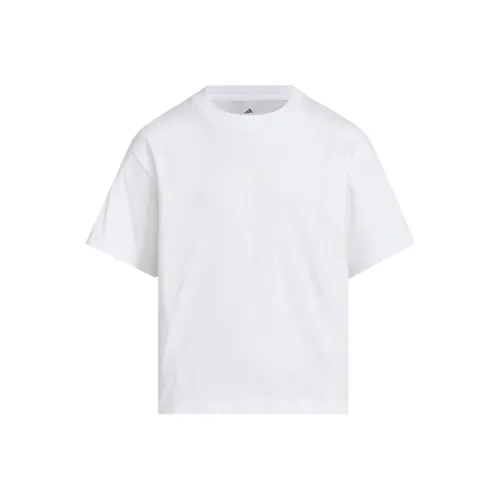 Adidas T-рубашка белая для детей 3-7 лет