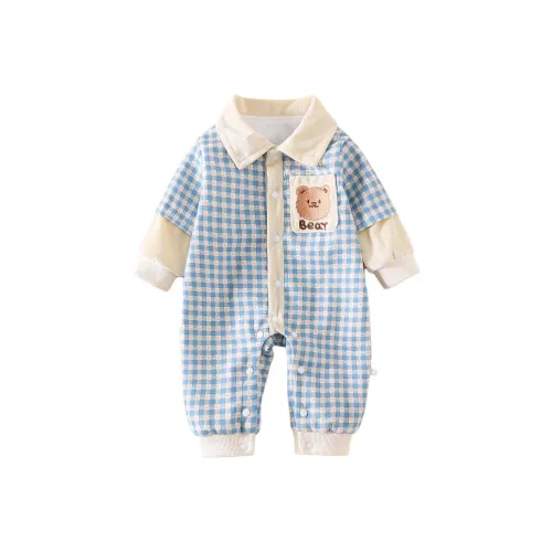 XiaoJinBu Комбинезон Синий для детей 3-7 лет