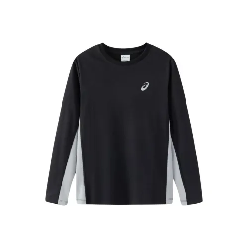 Asics T-Shirt Sports Performance Black Teenagers