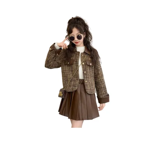 Aisina Комплект с юбкой Кофе Подростки