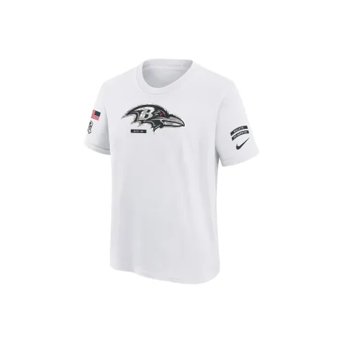 nike Dri FitNFL Baltimore Ravens Salute To Service Primary Edge Legend T-Shirt Белый Подростки