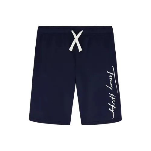 Tommy Hilfiger FW23 Signature Knit Short Kids Blue