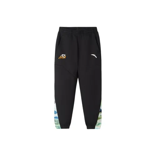 Antakids Вязаные тренировочные штаны Dream черные для детей