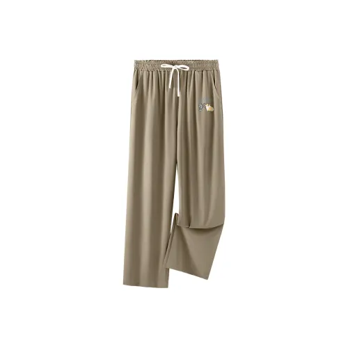 Хлопок Унисекс Повседневные Брюки