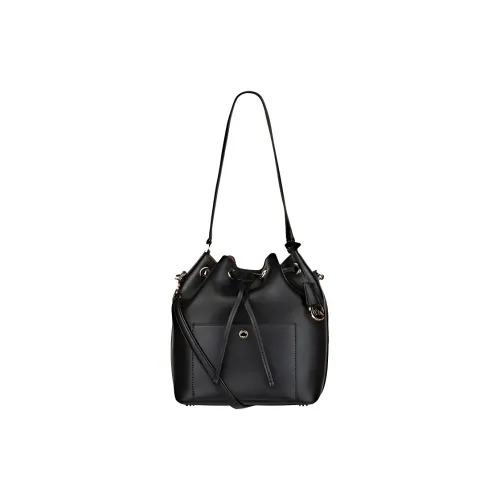 MICHAEL KORS MICHAEL KORS Luggage Collection Кожа Ведрообразная Сумка Сумка через плечо Женская Черная