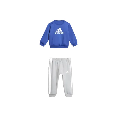 Adidas Kids Комплекты BADGE OF SPORT Jogger Набор Полупрозрачный Синий Белый Для Новорожденных и Малышей