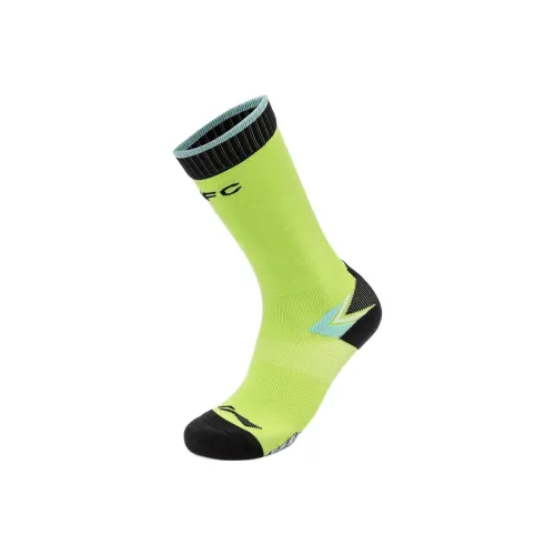 LINING YOUNG Носки 1 упаковка Флуоресцентный Ванильный Зеленый Детский