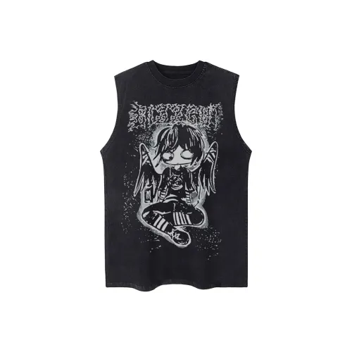 YEARNED Черная Унисекс Майка