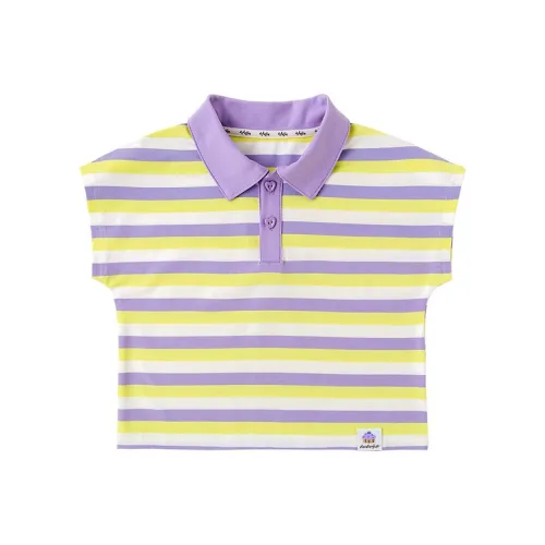 Toot Toot Home T-рубашка Желтые оттенки Полосы для детей 3-7 лет