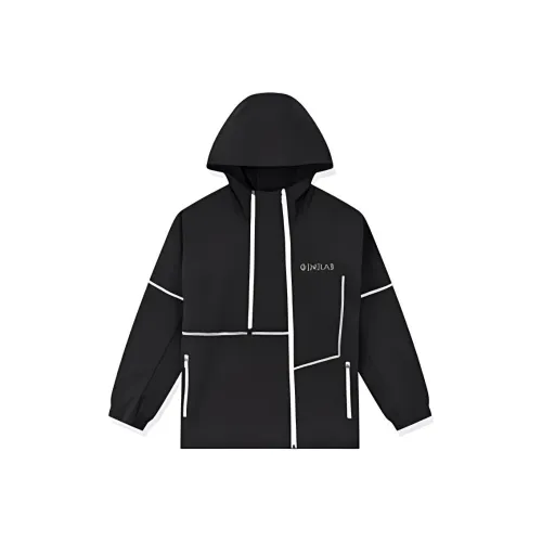 QIAODAN Тренчкот Черный Подростки