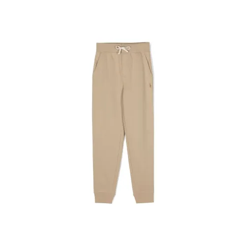 Детский Polo Ralph Lauren Вязаные Тренировочные Штаны Kids Одежда Бежевый