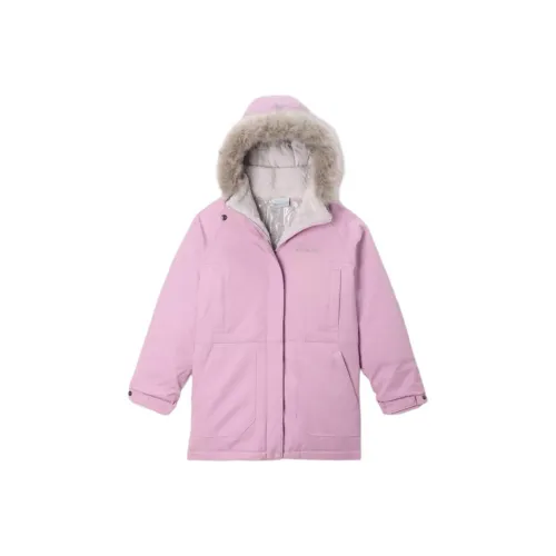Columbia Boundary Bay PARKA Пальто Розовый Дети Возраст 3-7 лет
