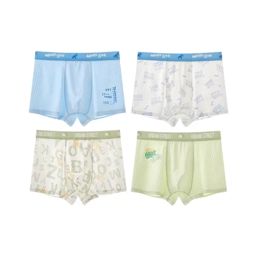 Хлопок Трусы 4 Пачки Подростки