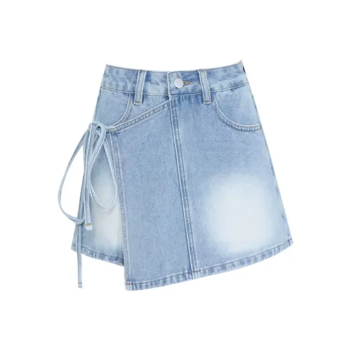 MJB Светло-синие женские джинсовые шорты