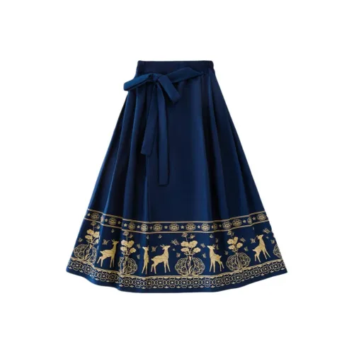 Youyou 1 Point Юбка Темно-синий Подростки