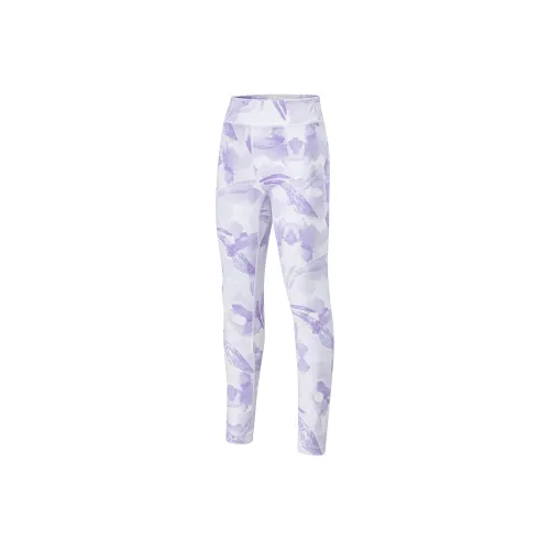 Детский LINING YOUNG Вязаные Тренировочные Штаны Comprehensive Physical Fitness Фиолетовый Чернила Full OF Prints