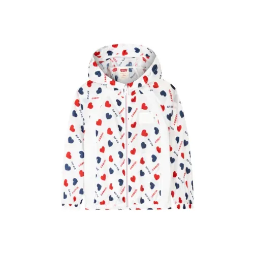 Levis Конфеты белые Одежда для школьников с защитой от UV-лучей