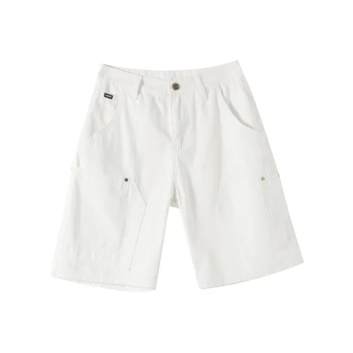 Женские джинсовые шорты розового экрю