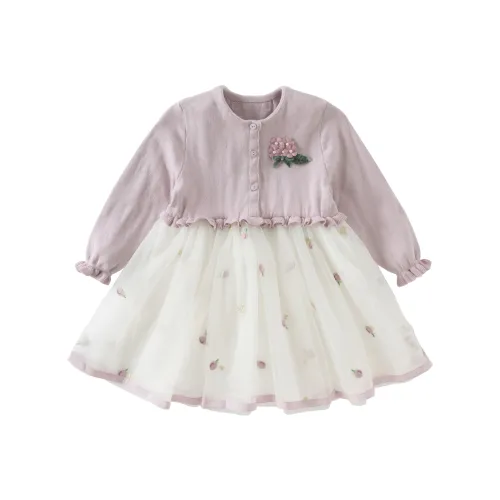 DAVE BELLA Платье Серо-фиолетовое для детей 3-7 лет