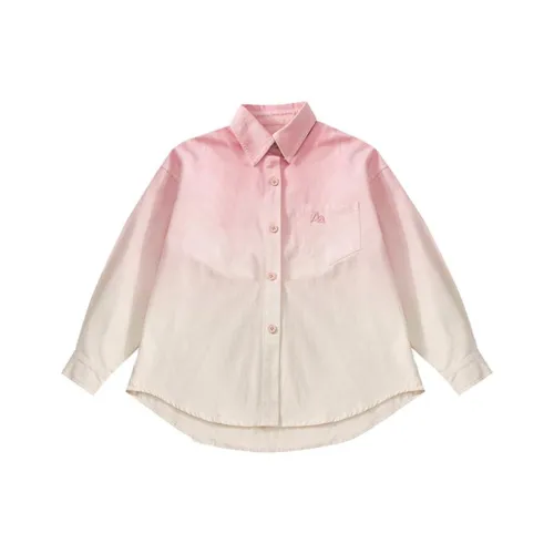 Miller Castle Рубашка Градиент Розовый Подростки