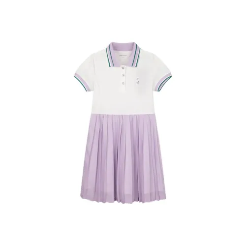 Hush Puppies Платье Натуральный Белый Детское 3-7 лет