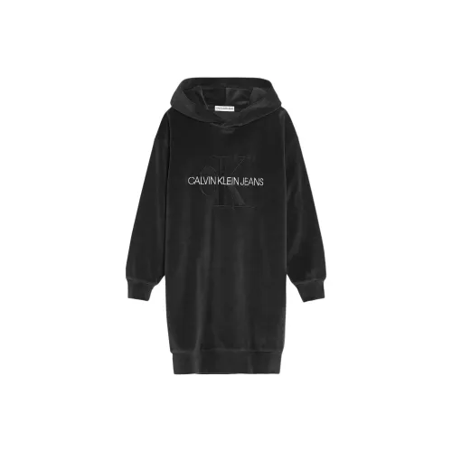 Calvin Klein Черные Платья для девочек