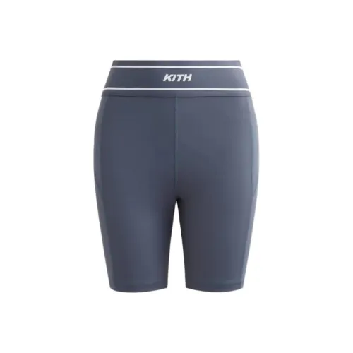 Kith Женские спортивные шорты синего цвета