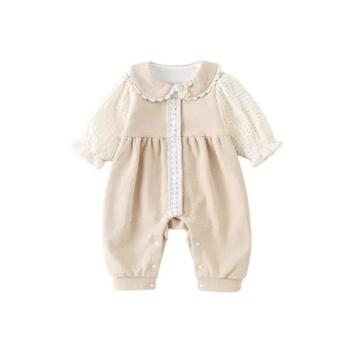 XiaoJinBu комбинезон Абрикос для младенцев и малышей