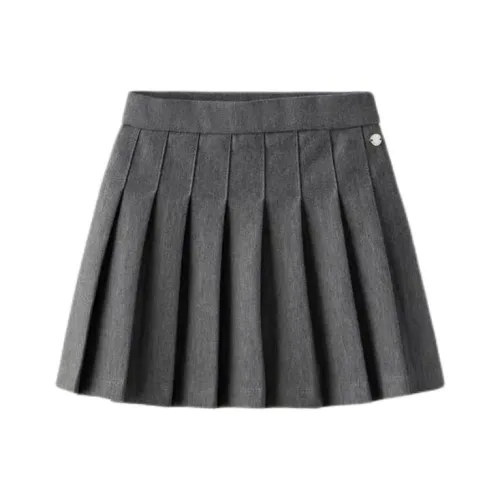 ZARA Зебровый принт Серый Kids Юбки