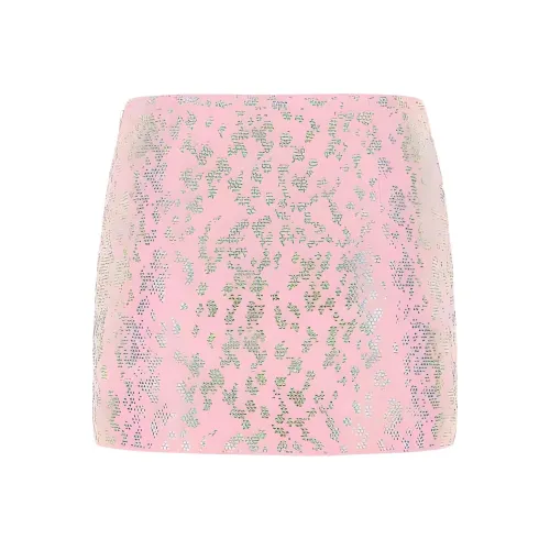 Blumarine Розовые Женские Повседневные Короткие Юбки