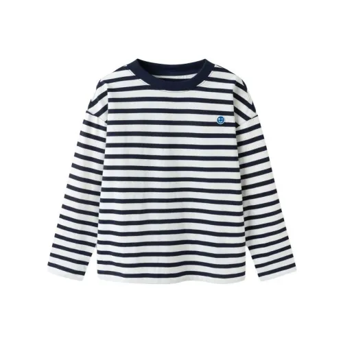 Balabala T-рубашка белый синий тон