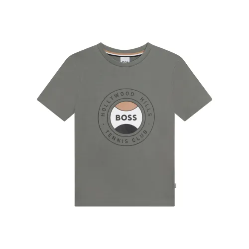 HUGO BOSS Зеленые Детские Рубашки T
