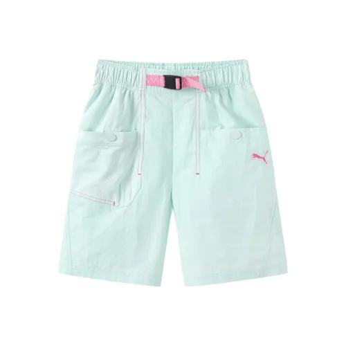 PUMA Performance Шорты для детей 3-7 лет Розовый Зеленый 40301