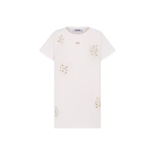 DIOR Розовые Платья для Детей