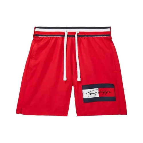 Tommy Hilfiger Детская одежда Флаг Плавание Основная часть Kids Шорты Детский Красный