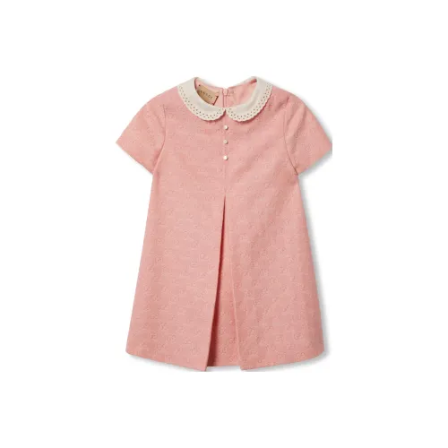 GUCCI Розовые Платья для Детей
