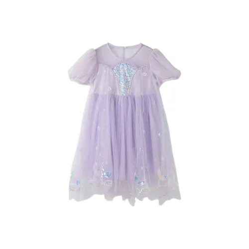 Royal Childlike Детское платье фиолетового цвета для дошкольников