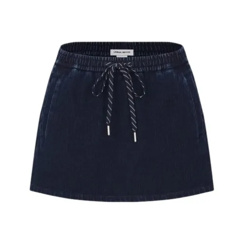 URBAN REVIVO Джинсовые шорты Женские Blue