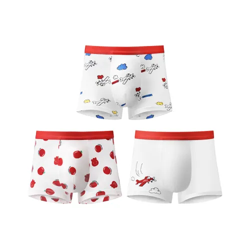 ALLO&LUGH Набор из 3 шт с Ultra Soft Cotton Принт Kids Трусы